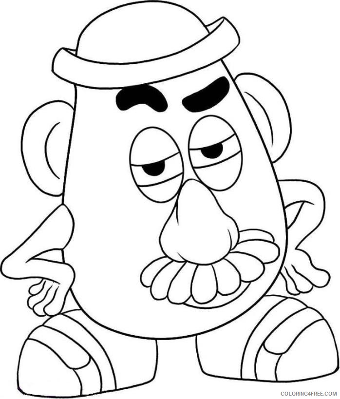 toy story coloring pages mr potato head Coloring4free