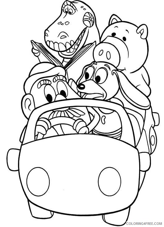 toy story coloring pages to print Coloring4free