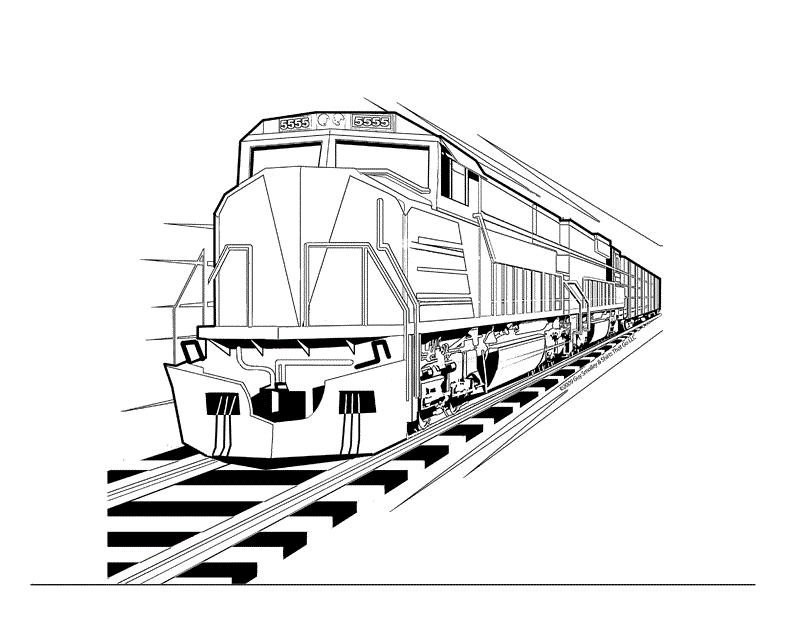train coloring pages for boys Coloring4free