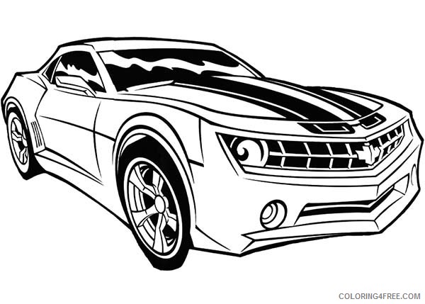 transformer coloring pages bumblebee car Coloring4free
