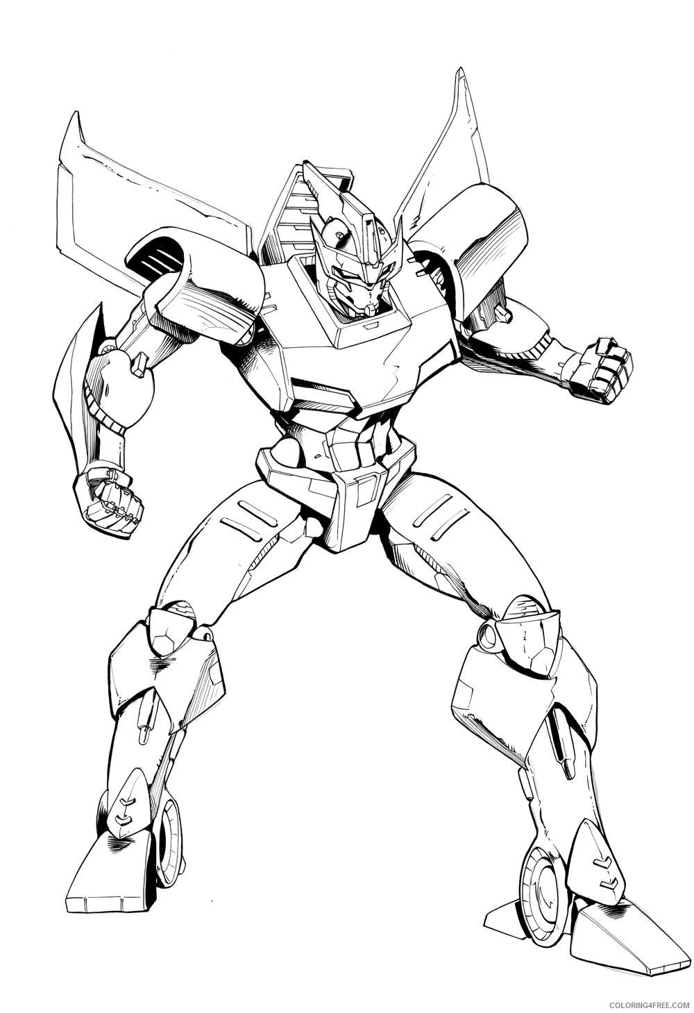 transformer coloring pages for boys Coloring4free