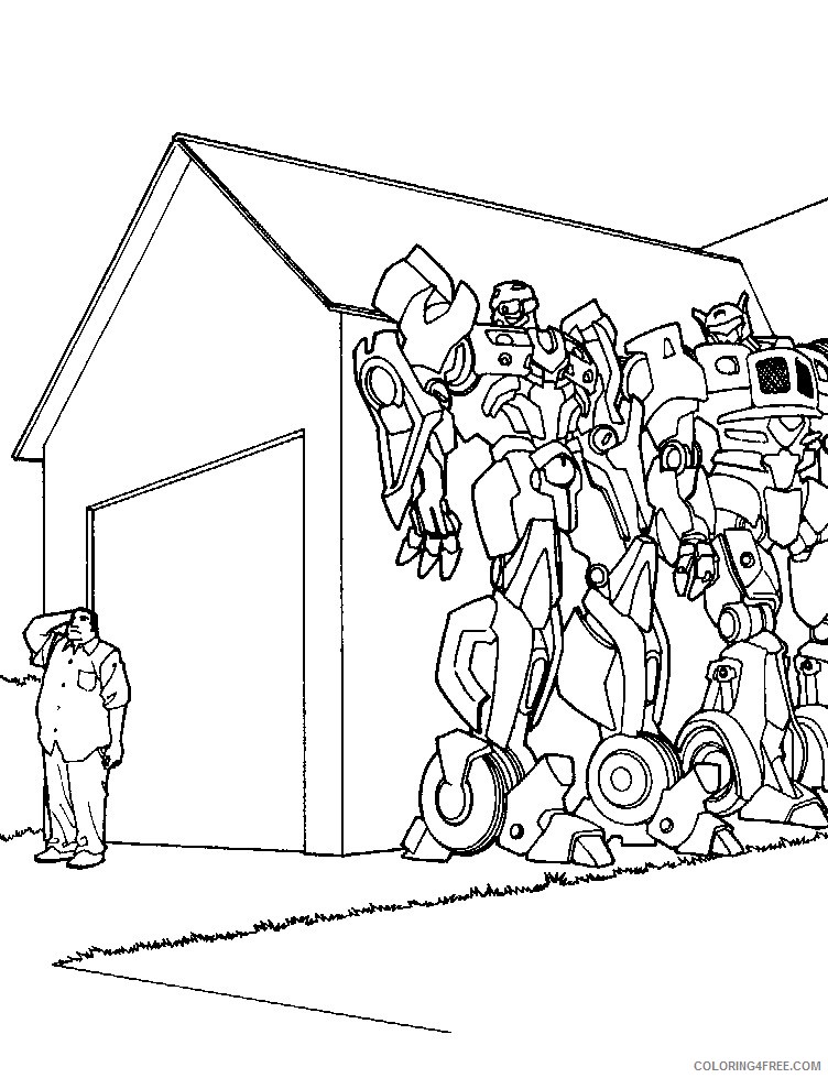 transformer coloring pages movie Coloring4free