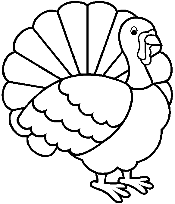 turkey thanksgiving coloring pages Coloring4free