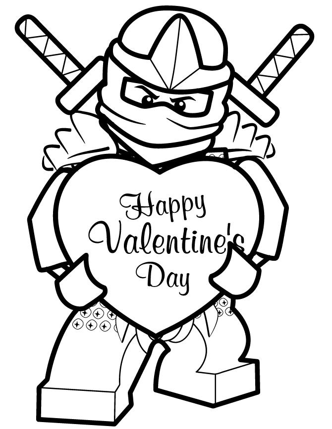 valentines day coloring pages for boys Coloring4free
