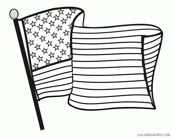 veterans day coloring pages american flag Coloring4free