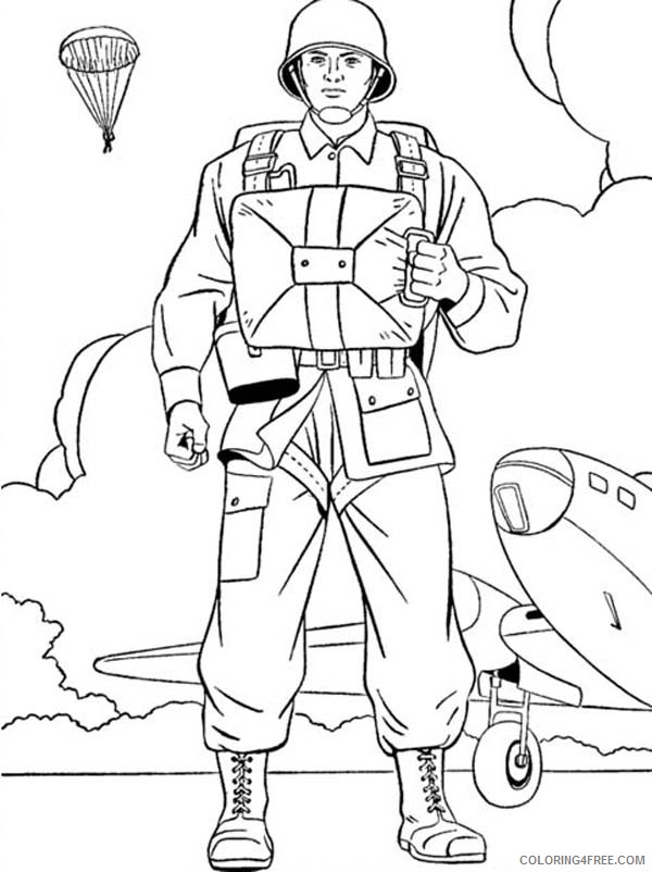 veterans day coloring pages soldier 2 Coloring4free
