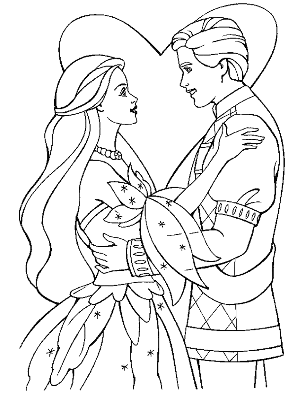 wedding couple coloring pages Coloring4free