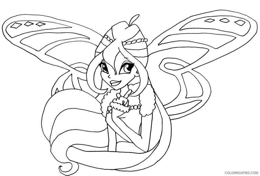 winx club coloring pages for kids Coloring4free