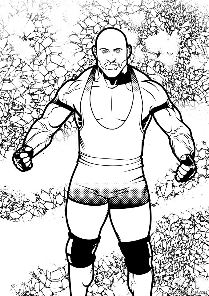wwe coloring pages ryback Coloring4free