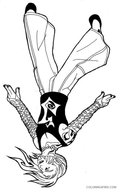 wwe jeff hardy coloring pages Coloring4free