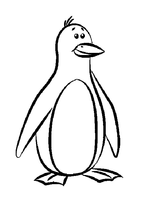 zoo animal coloring pages penguin Coloring4free