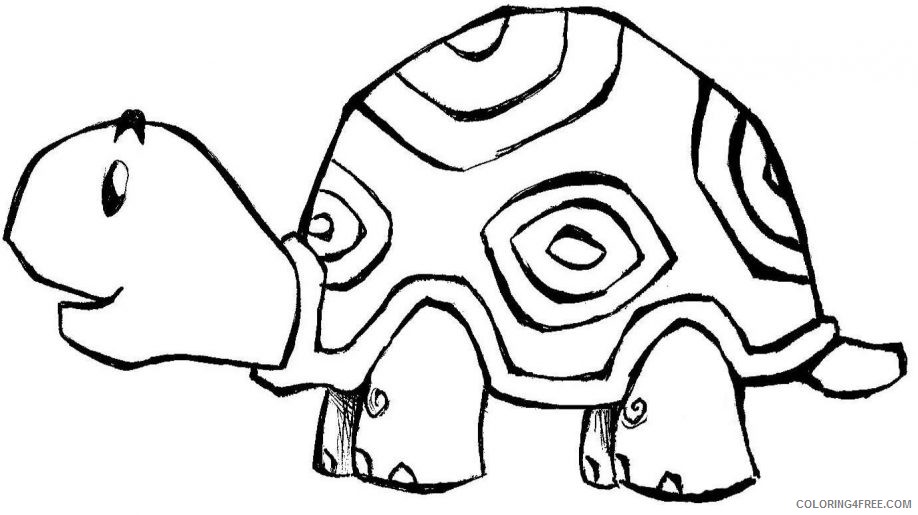zoo coloring pages turtle Coloring4free